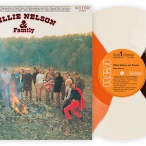 Willie Nelson & Family LP ~ Exclusive 180g Colored Vinyl ~ Brand New!